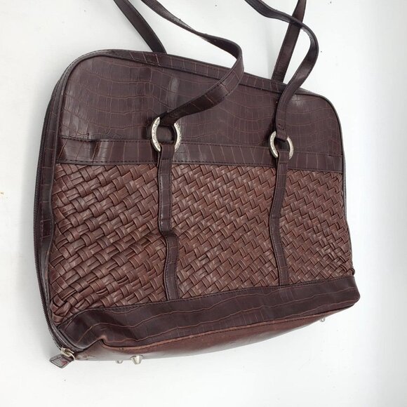Coldwater Creek Brown Briefcase/Laptop Bag - Picture 10 of 12
